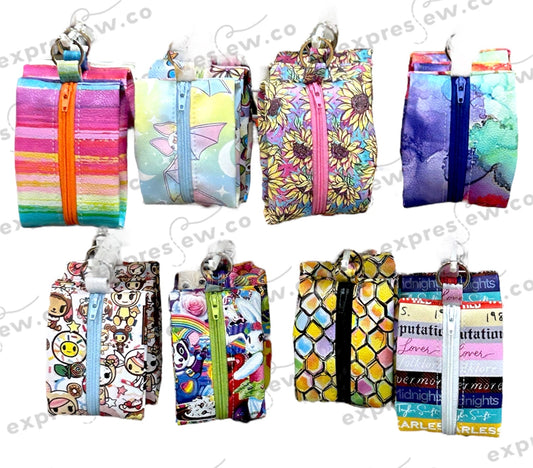 Mini zippy pouch, wallet, change purse