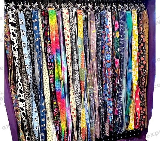 Custom cotton lanyard