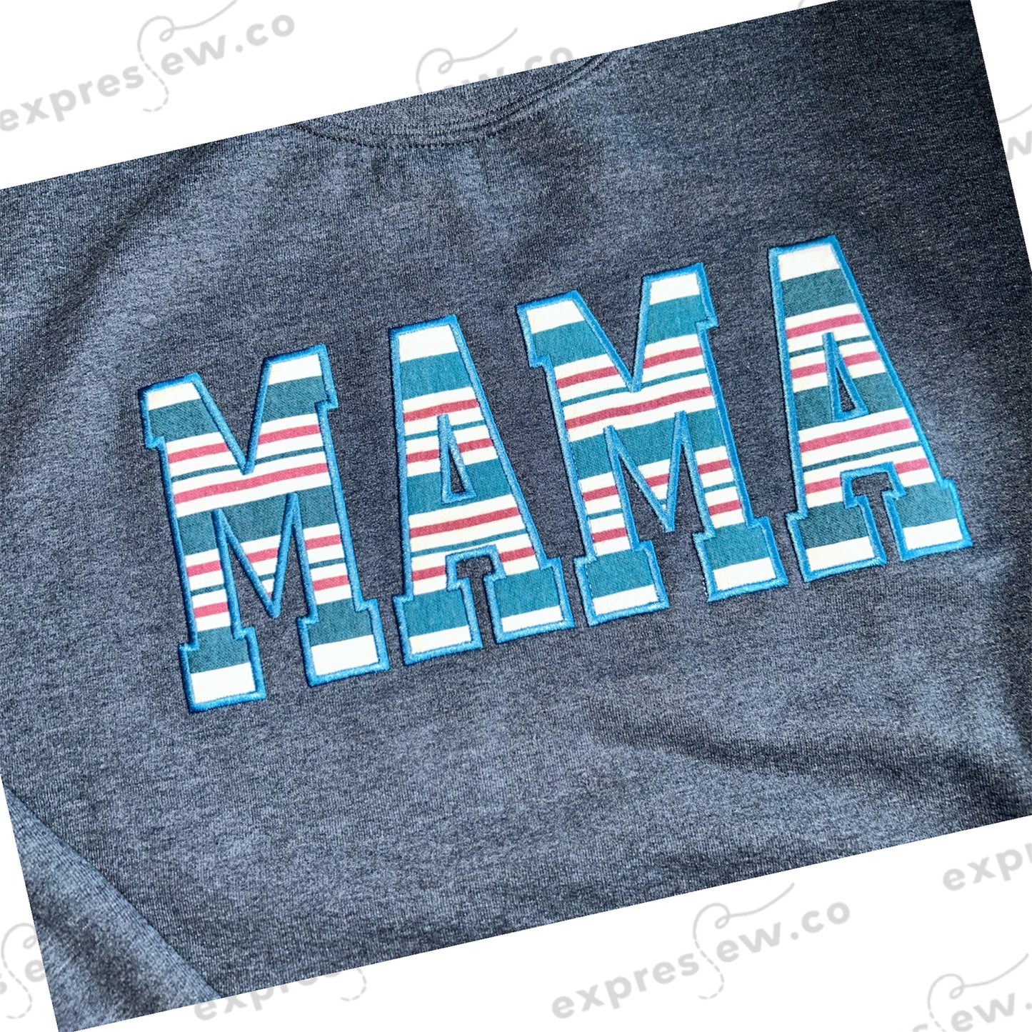 Keepsake sweatshirt name mom mommy mama dad daddy aunt auntie nana Nani Mimi Gigi mema memaw embroidered embroidery baby outfit onesie sleeper hospital blanket