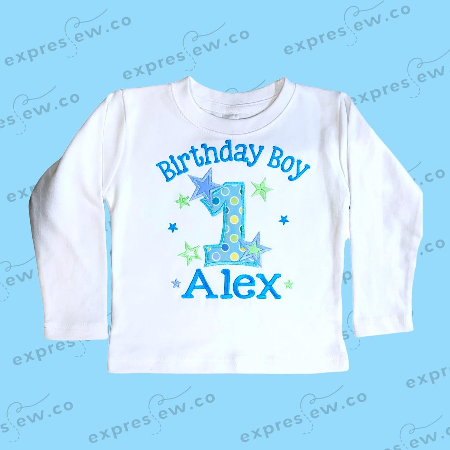 Custom birthday tee shirt