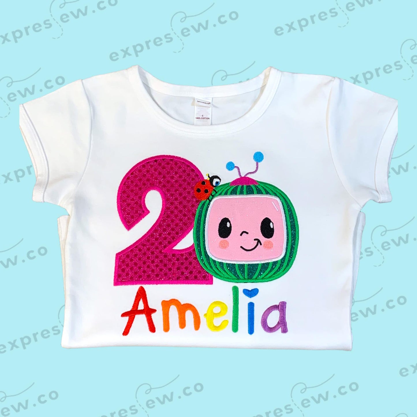 Custom birthday tee shirt