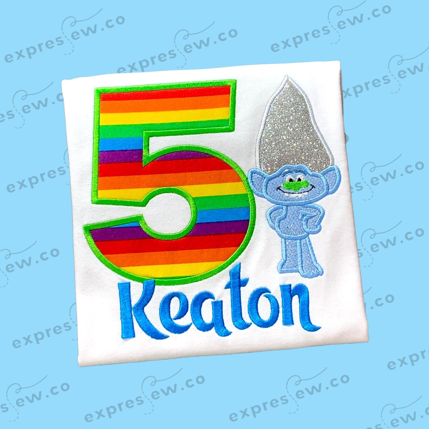 Custom birthday tee shirt