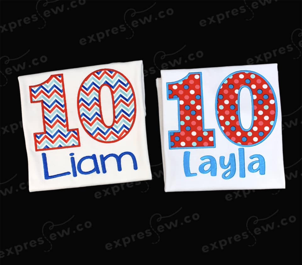 Custom birthday tee shirt