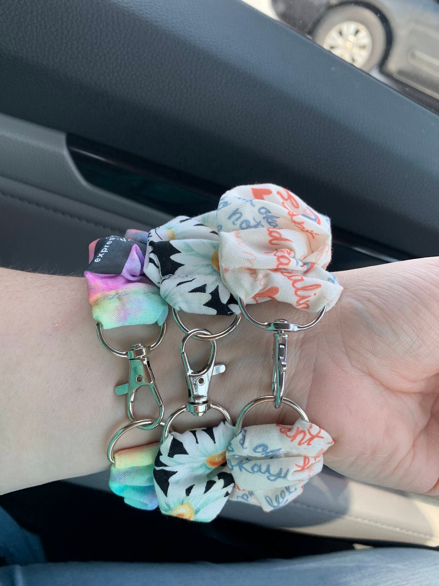 ScrunchKey - The Clip-around Scrunchie Keychain