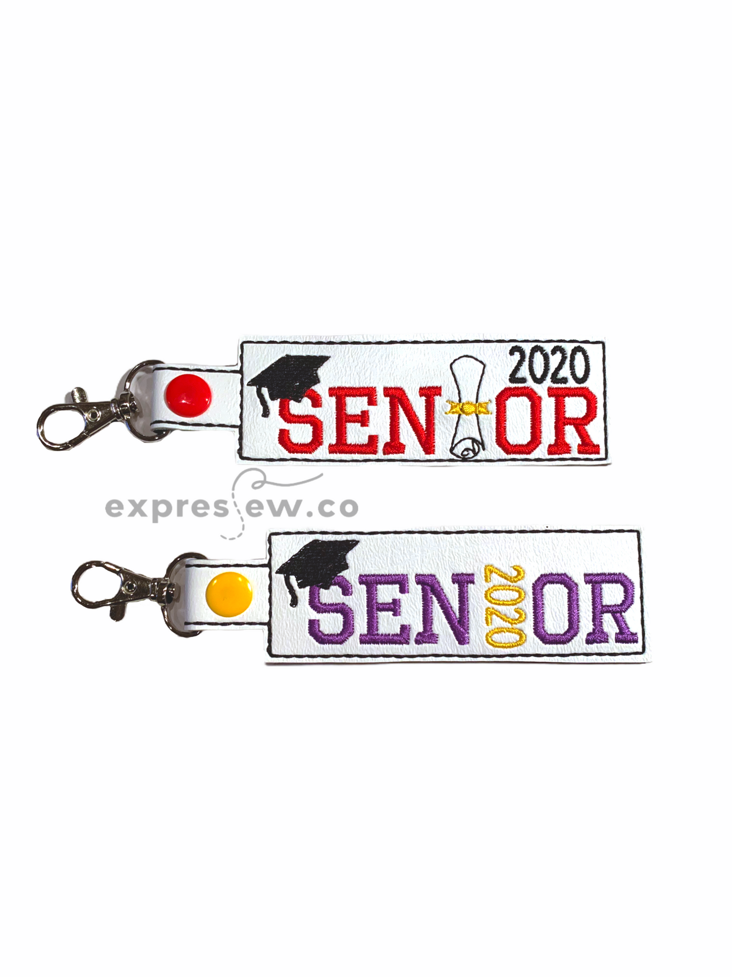 Embroidery keychain