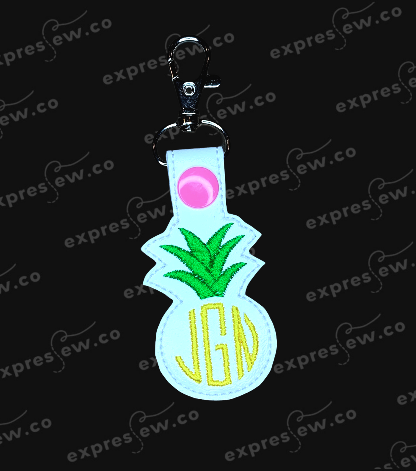 Embroidery keychain