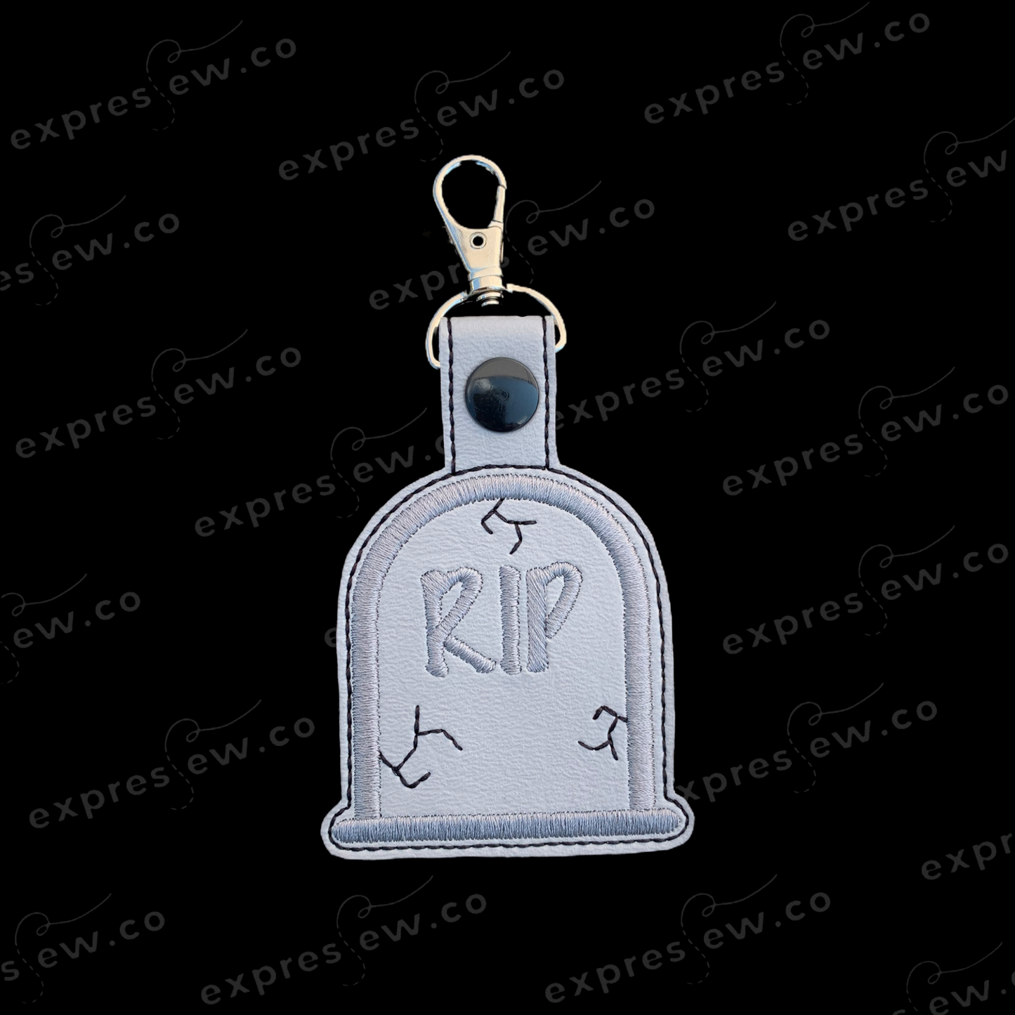 Embroidery keychain