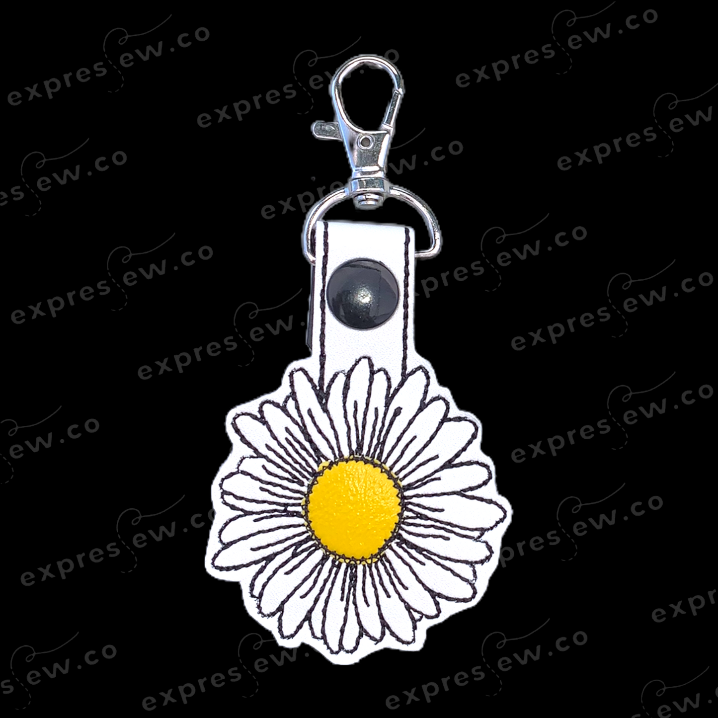 Embroidery keychain