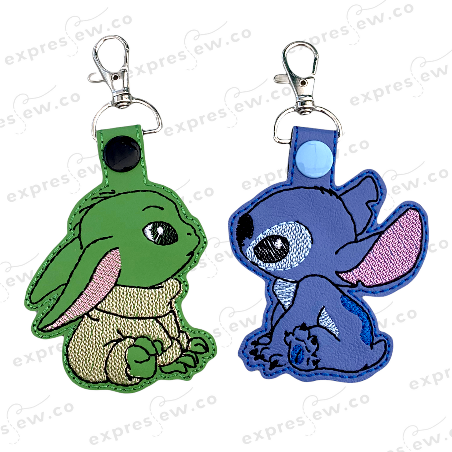 Embroidery keychain