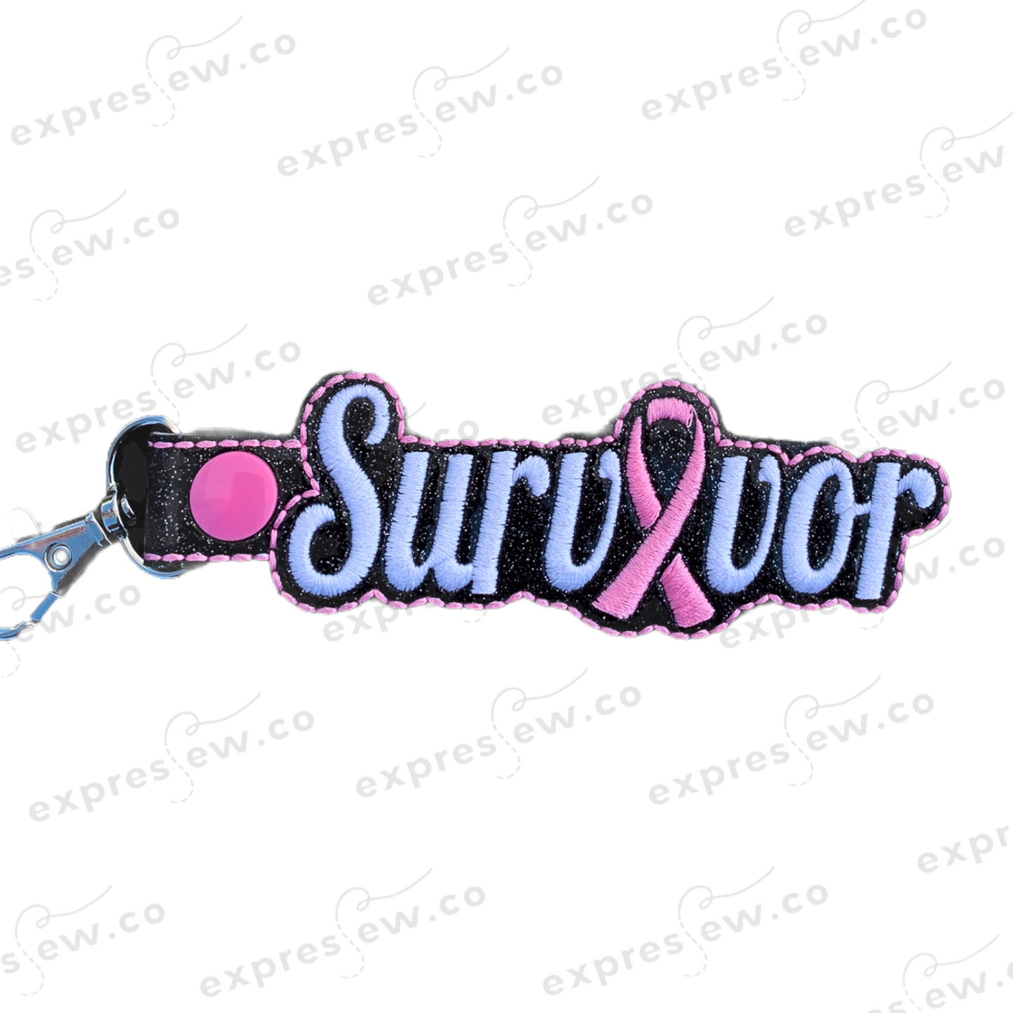 Embroidery keychain