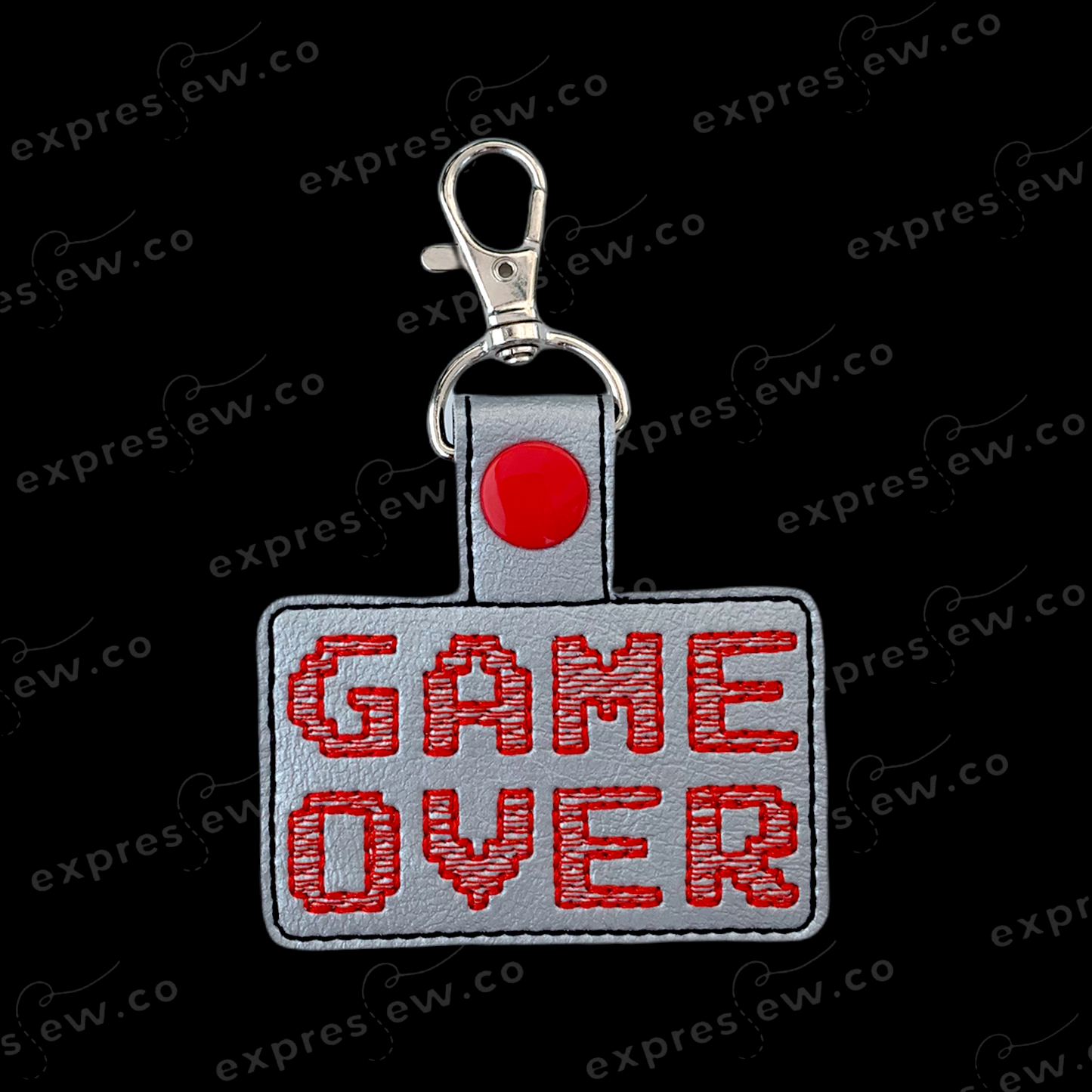Embroidery keychain
