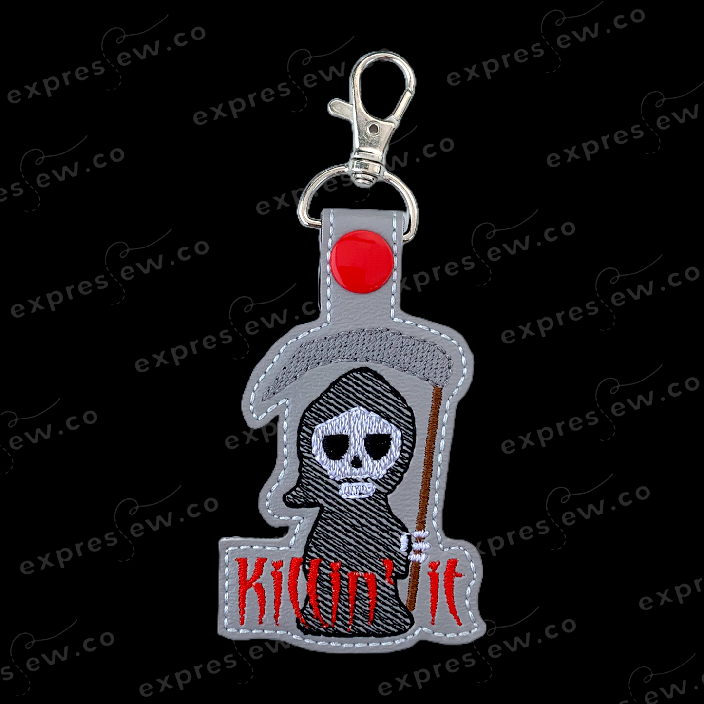 Embroidery keychain