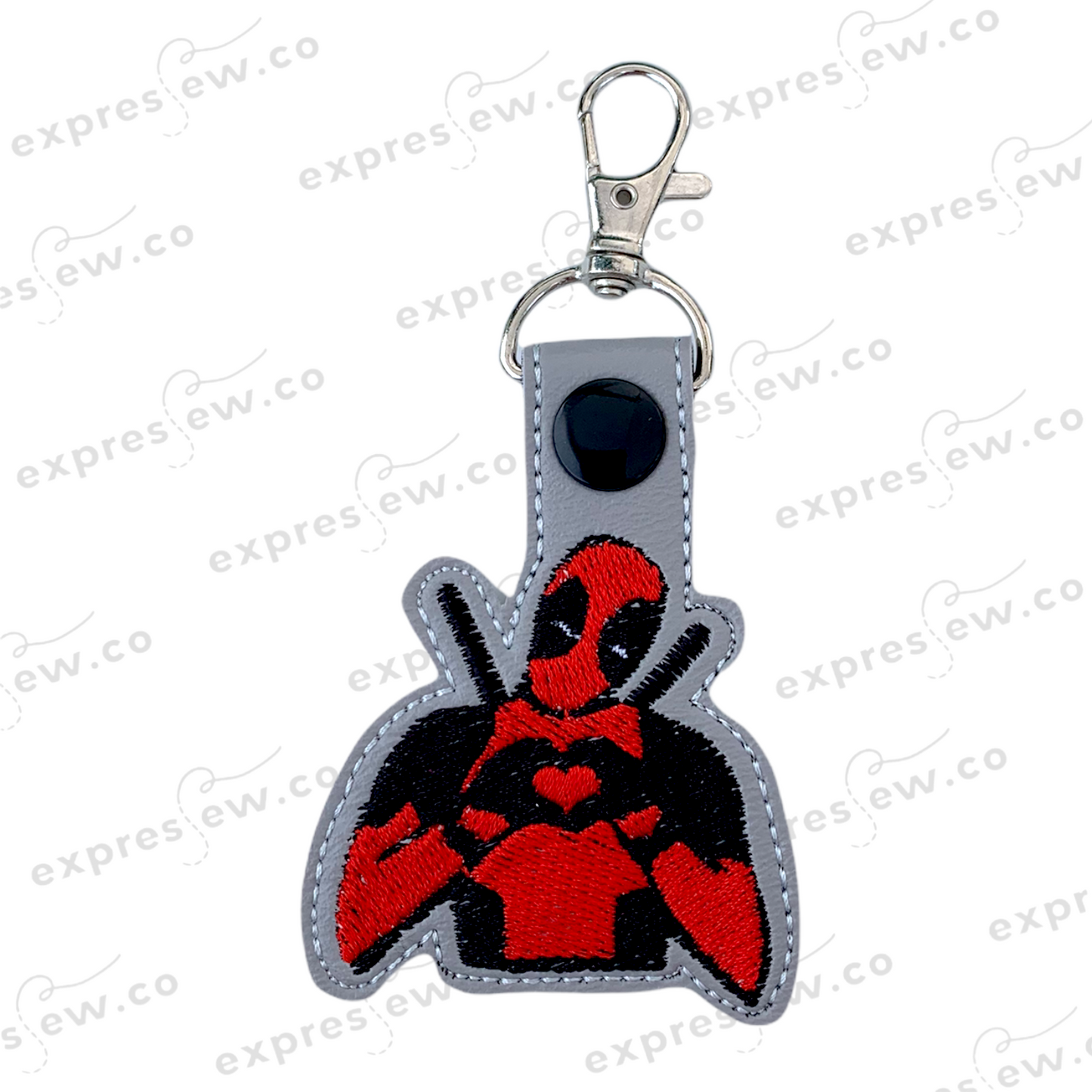 Embroidery keychain