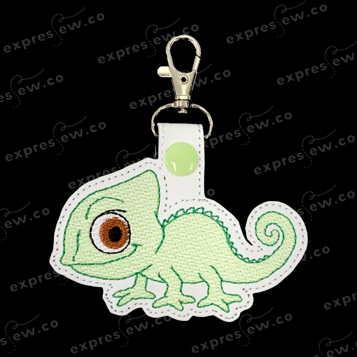 Embroidery keychain