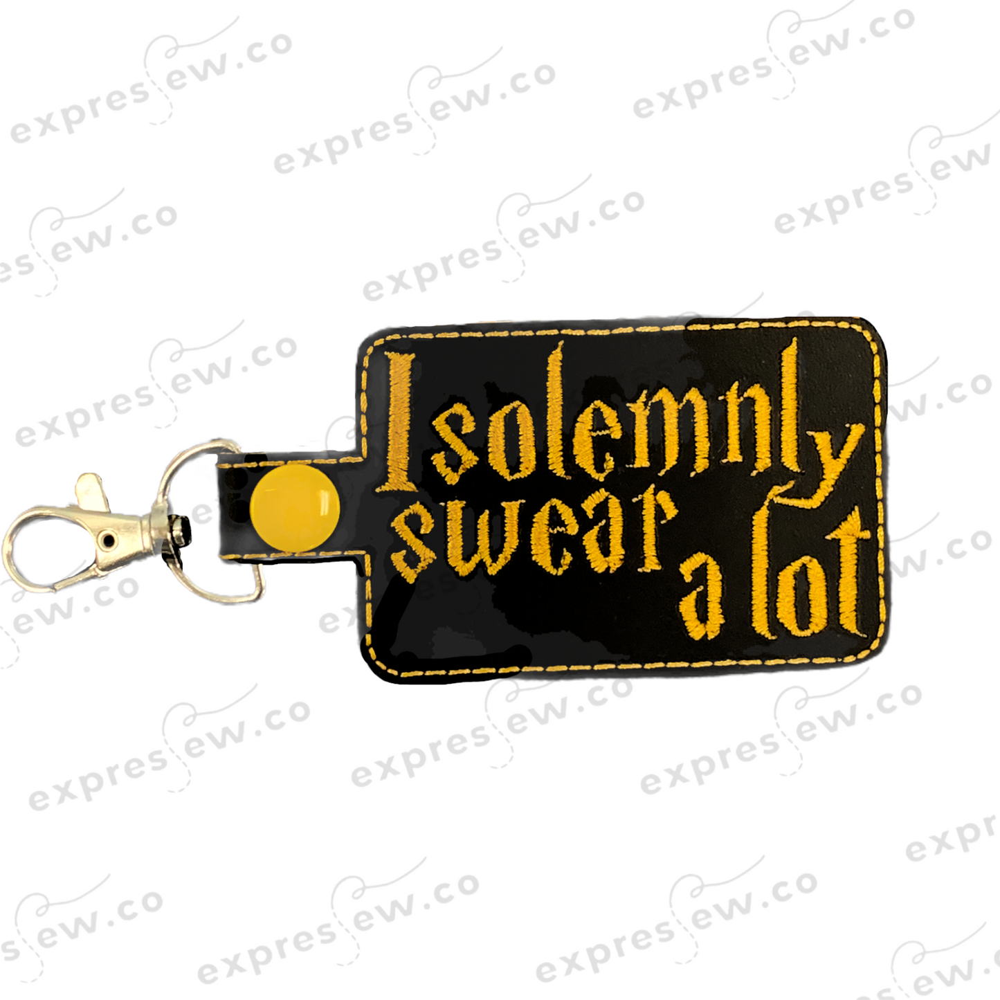Embroidery keychain