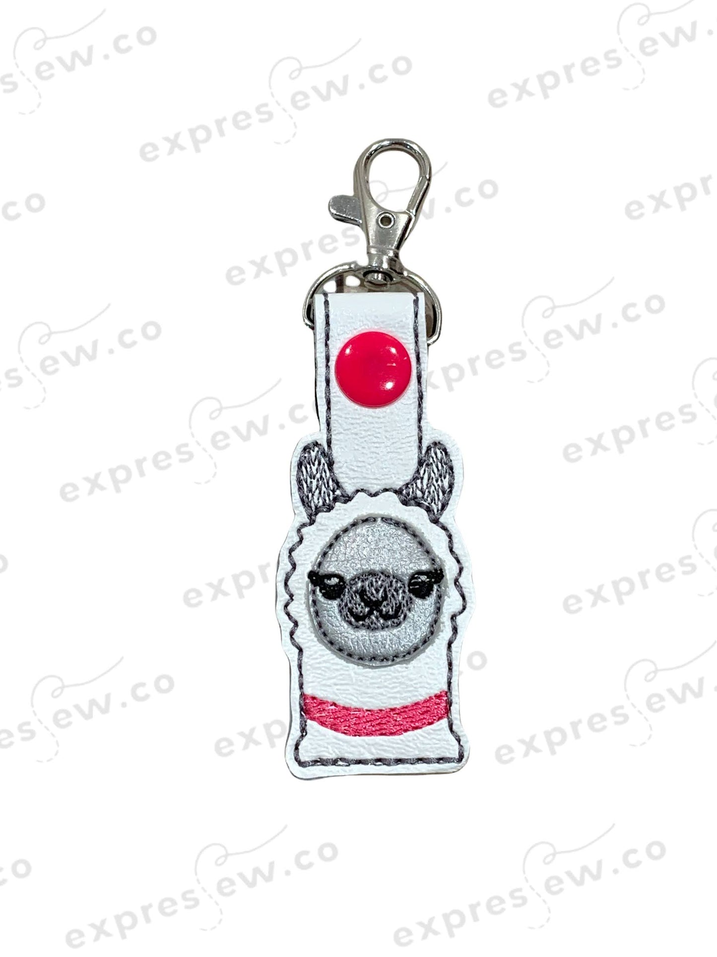 Embroidery keychain