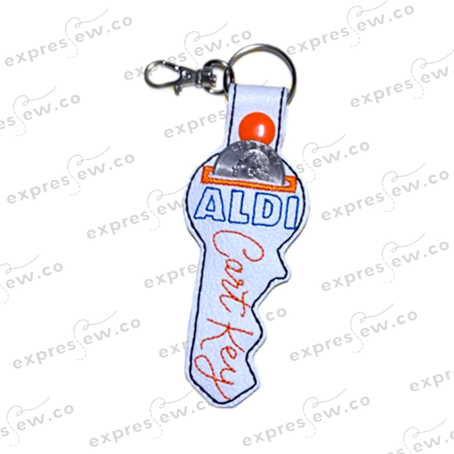 Embroidery keychain