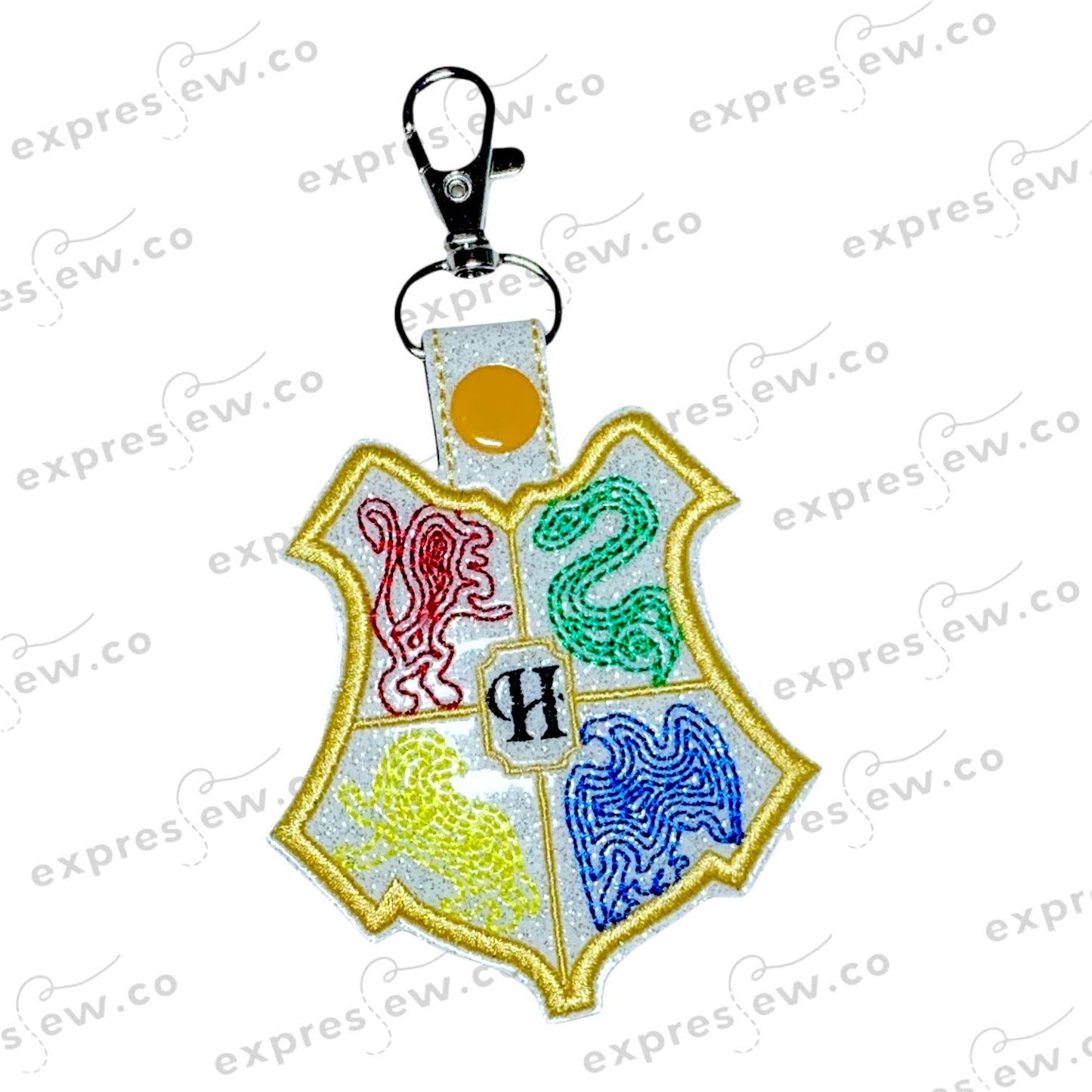 Embroidery keychain