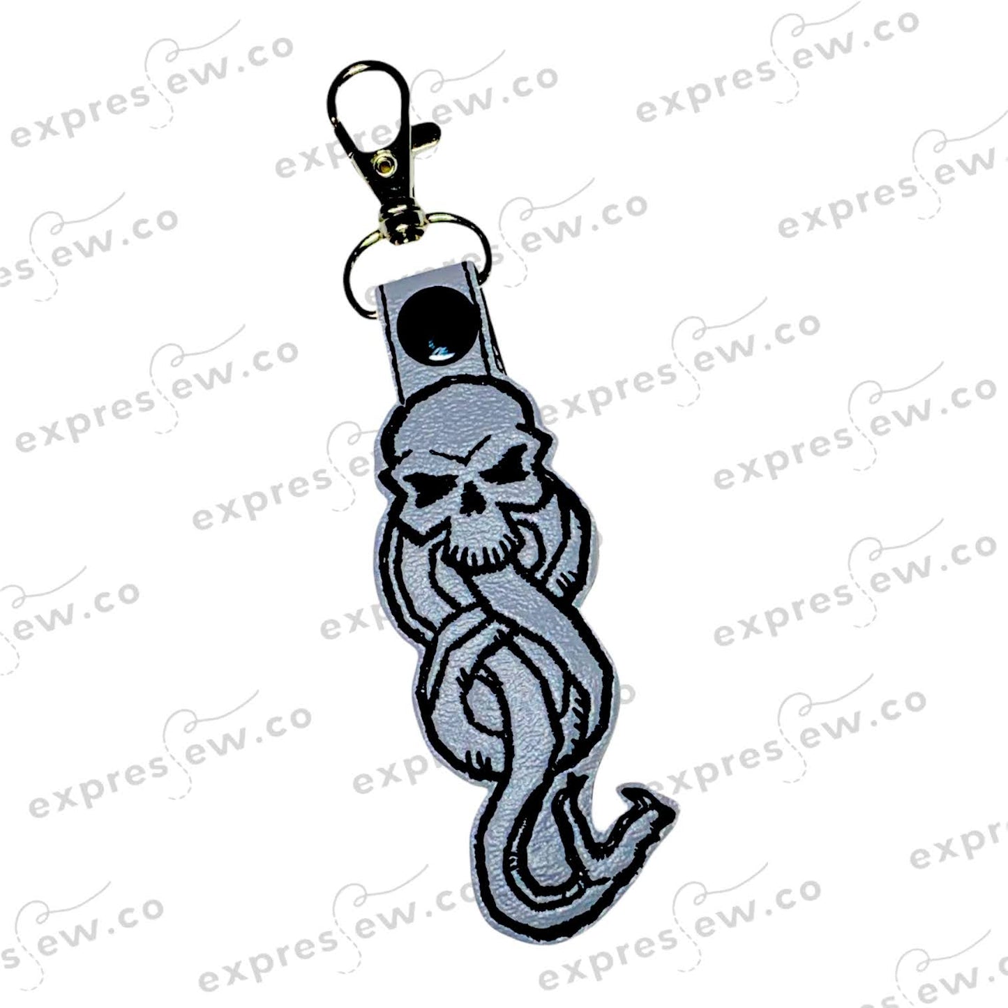 Embroidery keychain