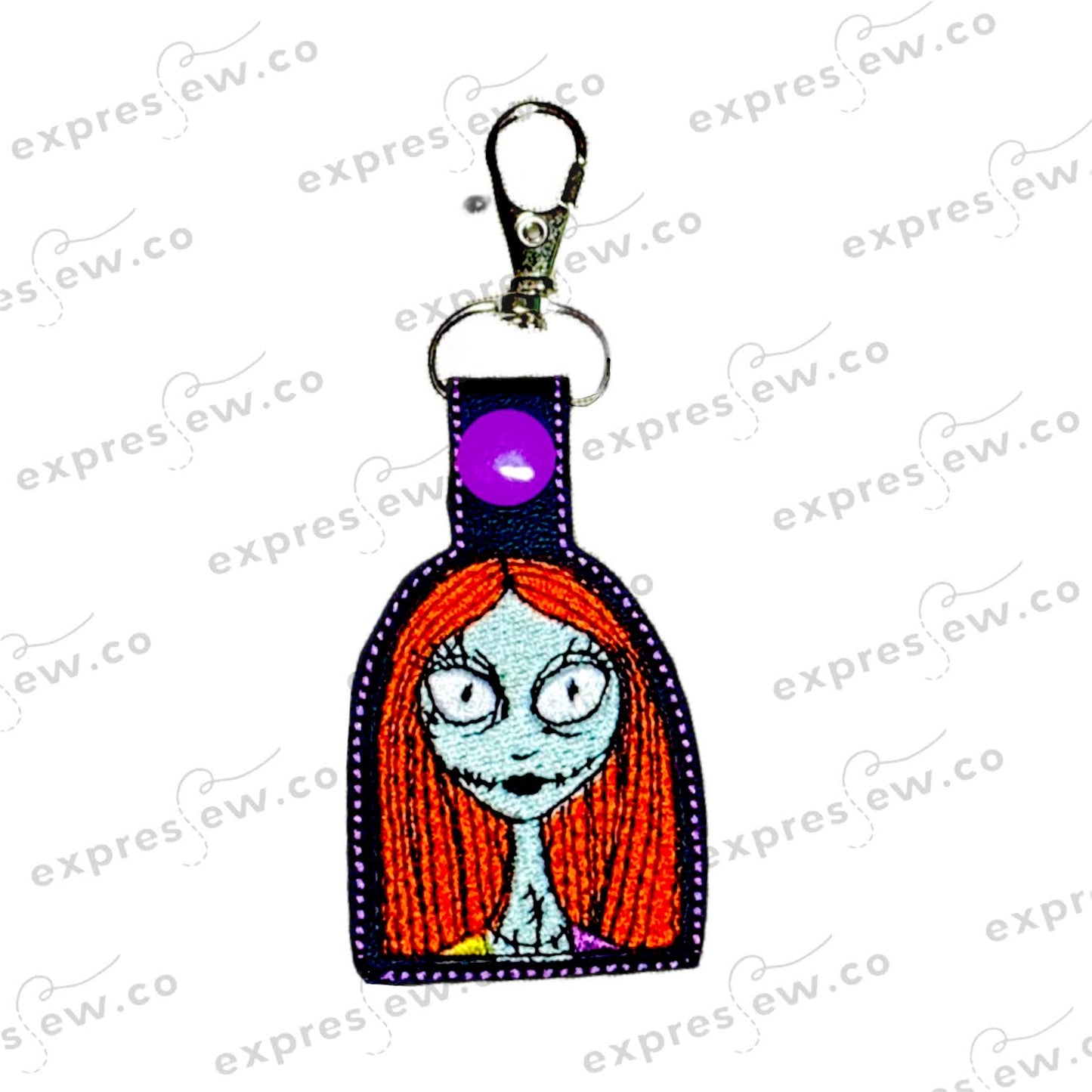 Embroidery keychain