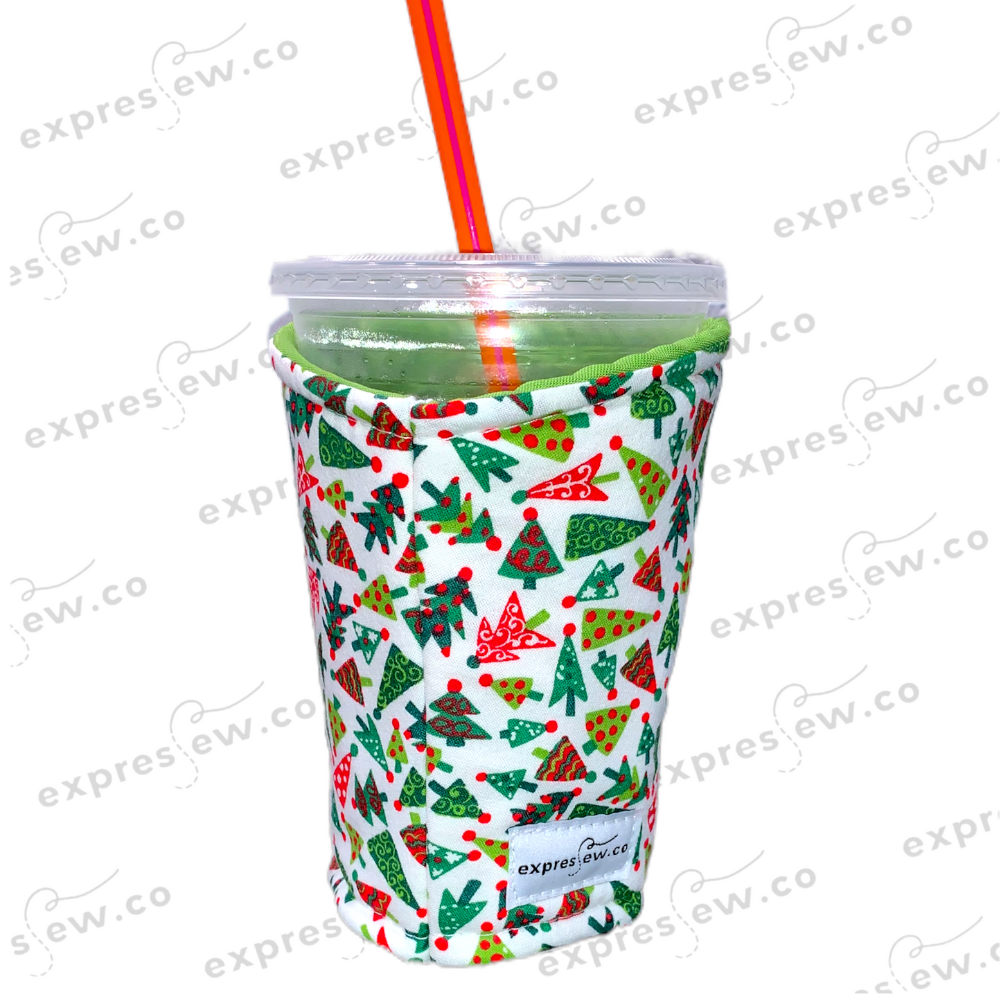 Insulated Reusable Drink Sleeve Cozy Koozie Hot Cold coffee tea custom fun