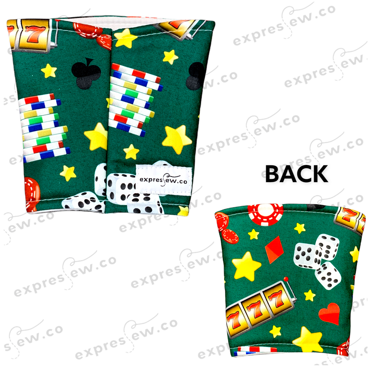 Insulated Reusable Drink Sleeve Cozy Koozie Hot Cold coffee tea custom fun