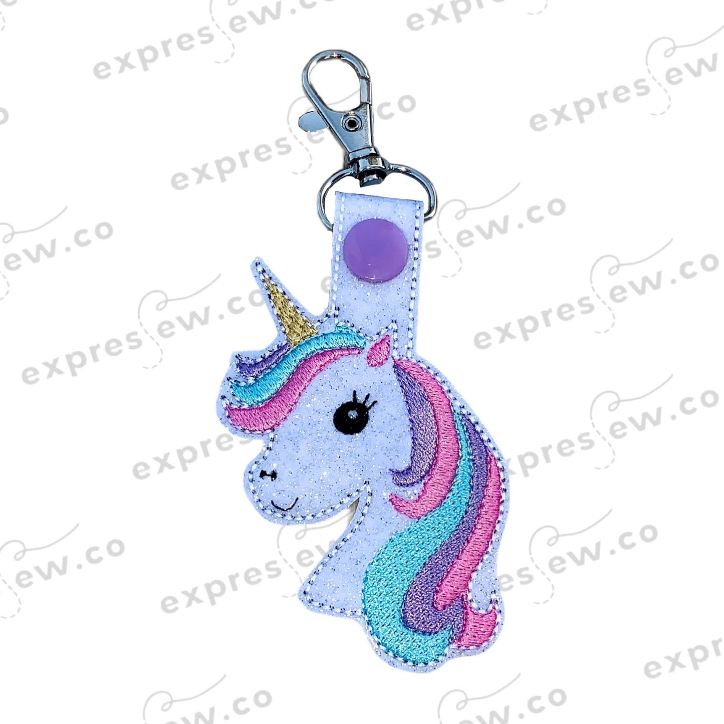 Embroidery keychain