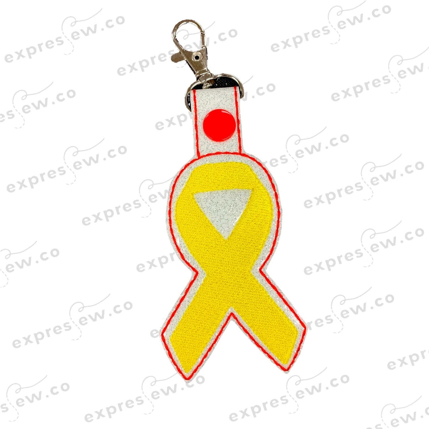 Embroidery keychain