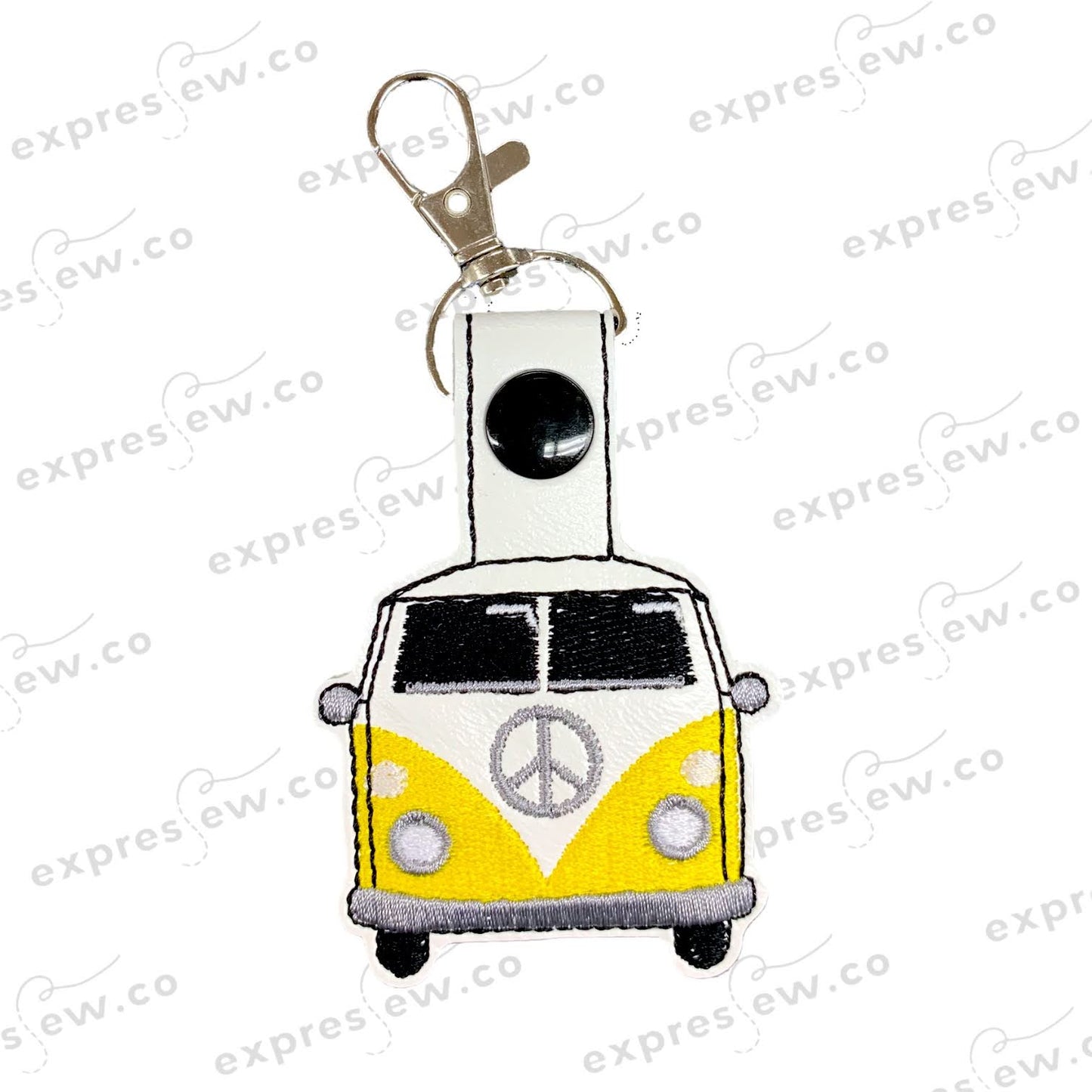 Embroidery keychain