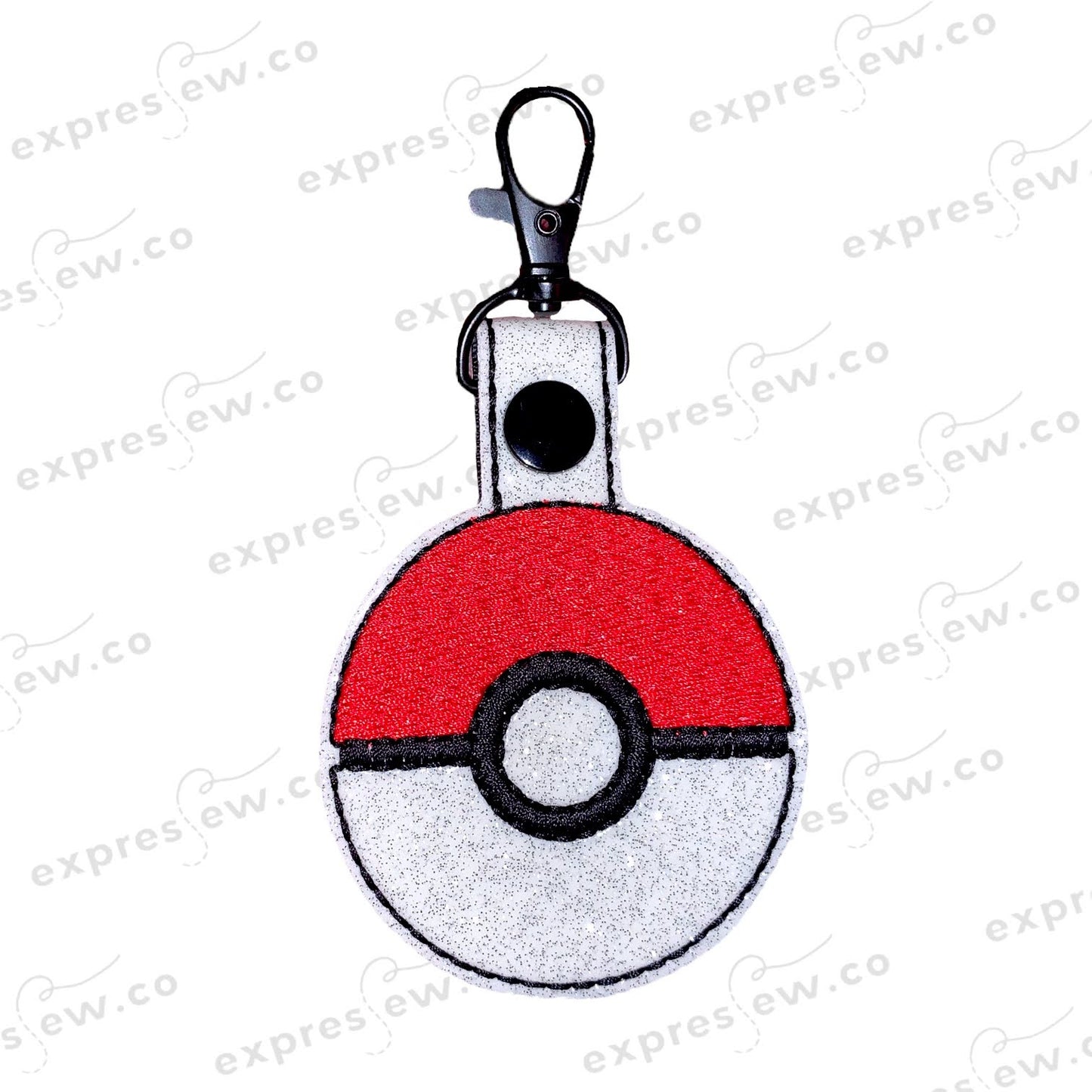 Embroidery keychain