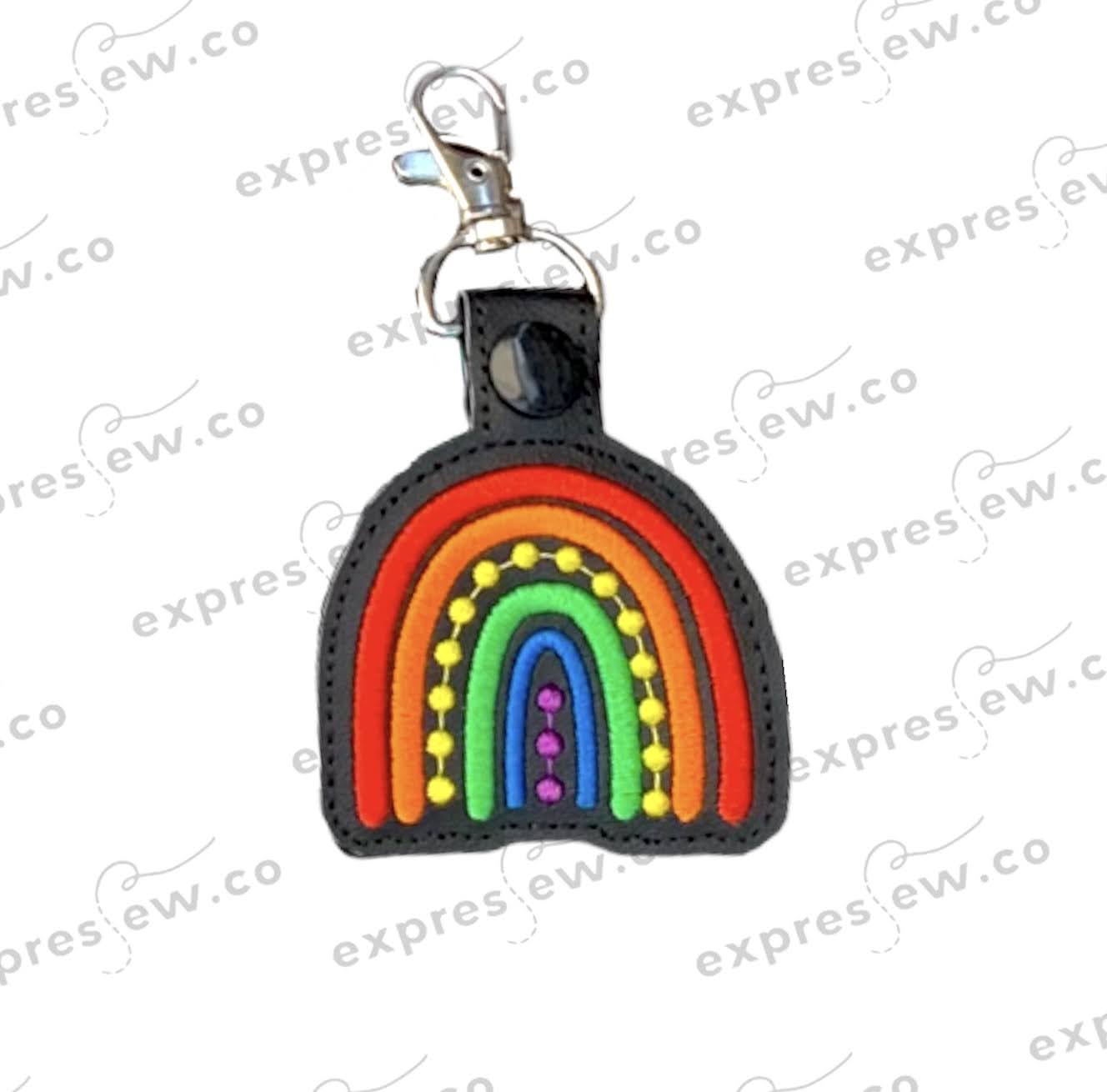 Embroidery keychain