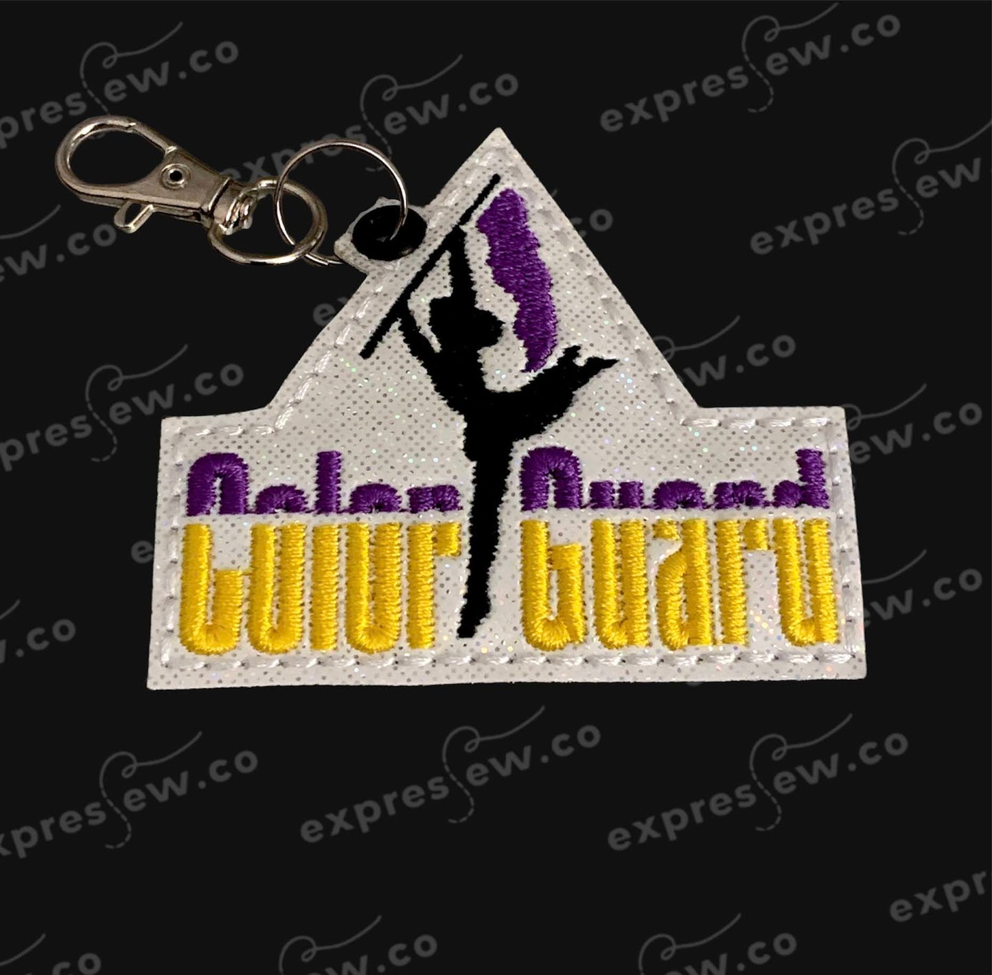 Embroidery keychain