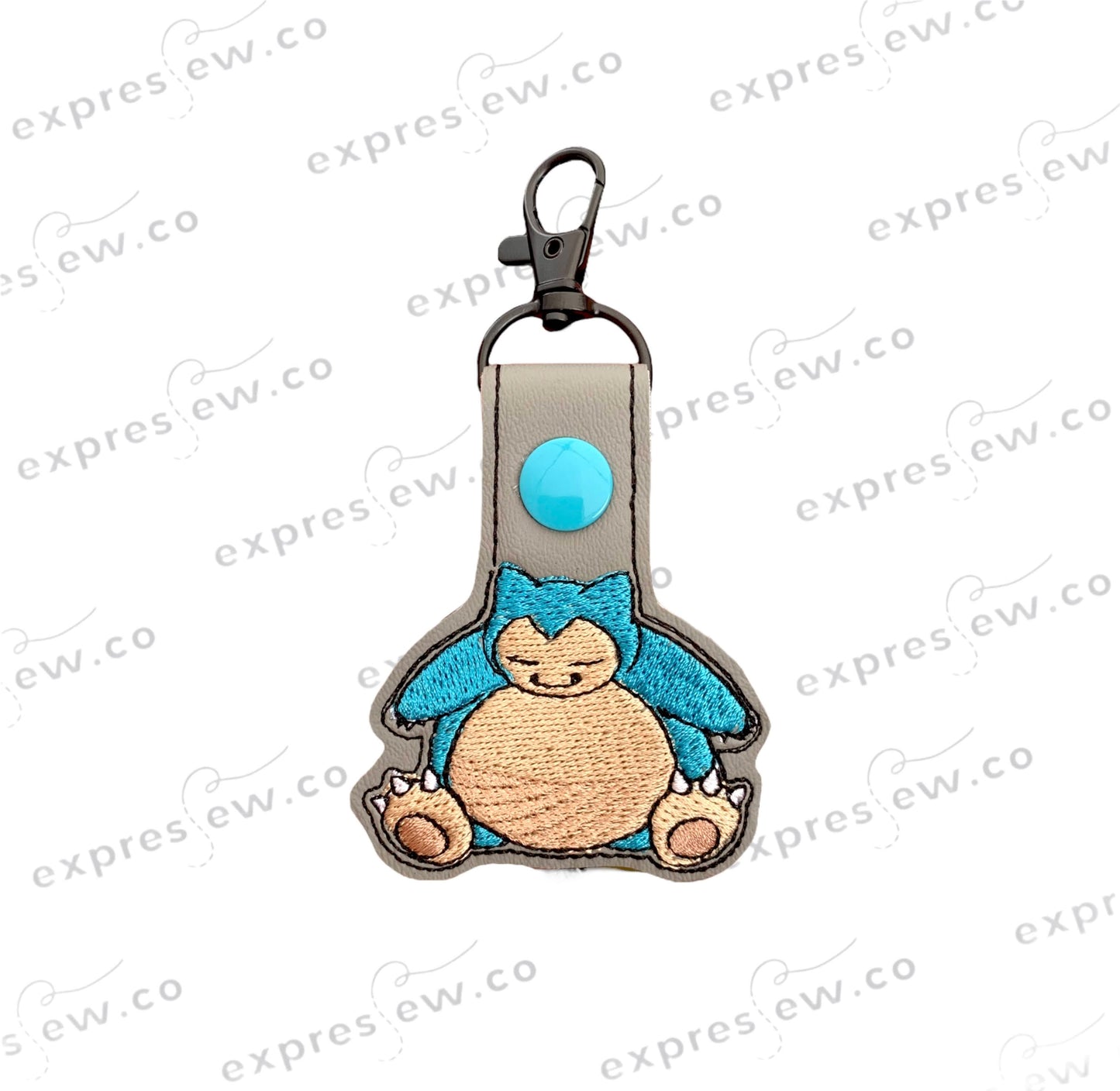 Embroidery keychain