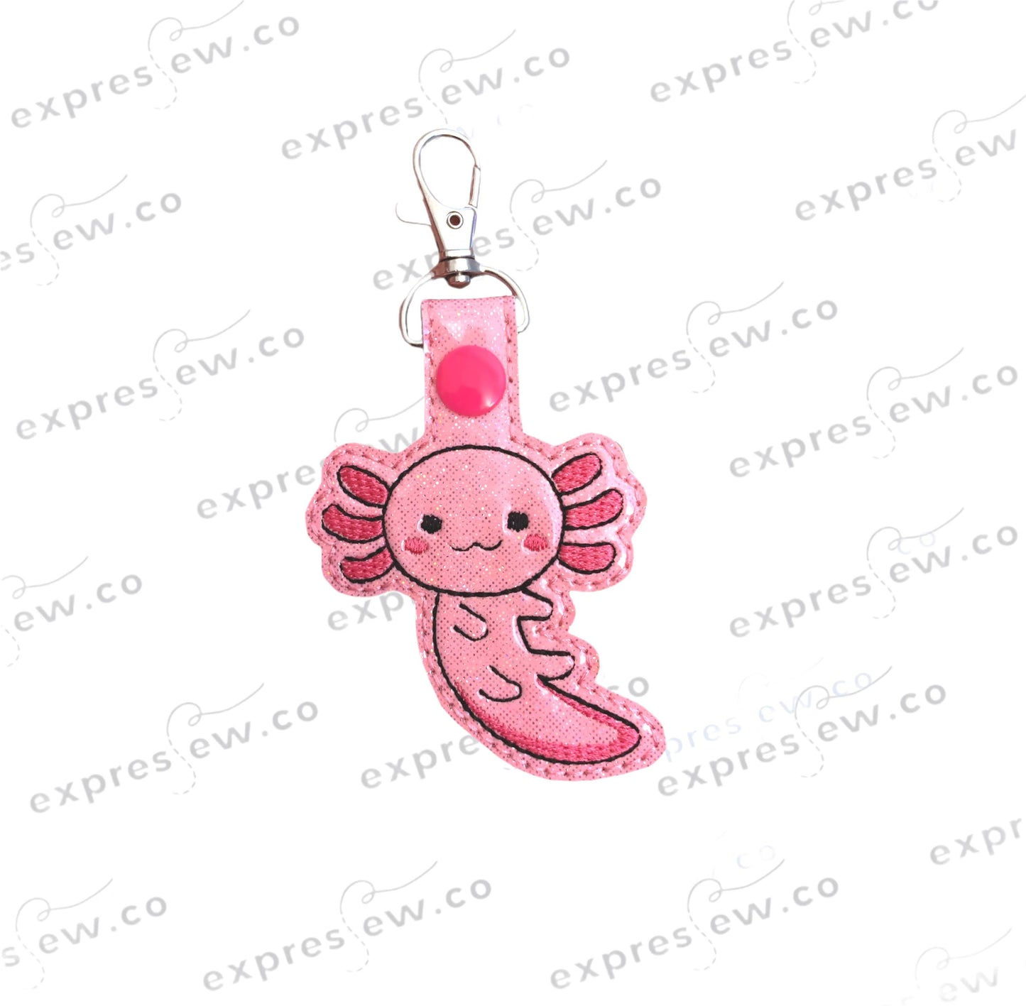 Embroidery keychain