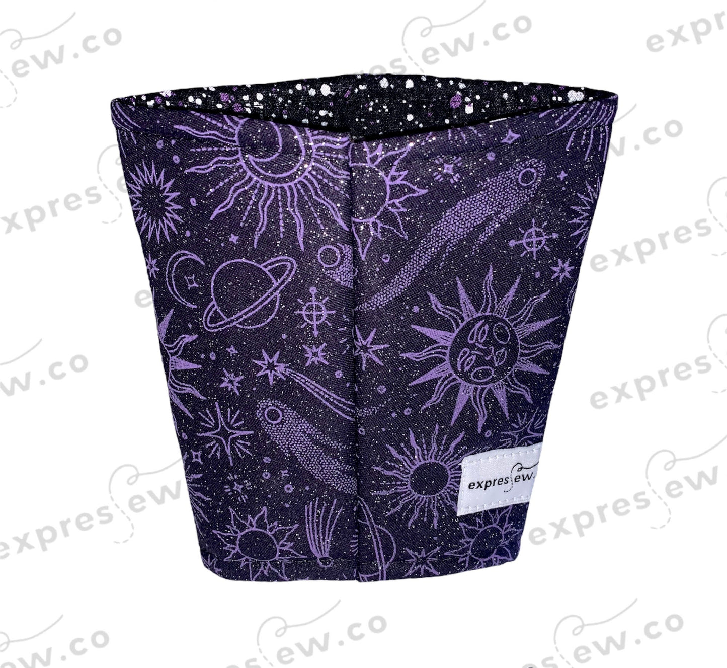 Insulated Reusable Drink Sleeve Cozy Koozie Hot Cold coffee tea custom fun