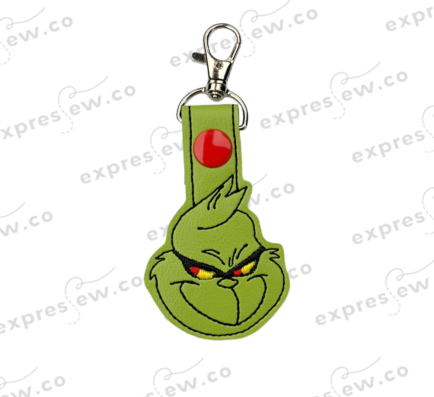 Embroidery keychain