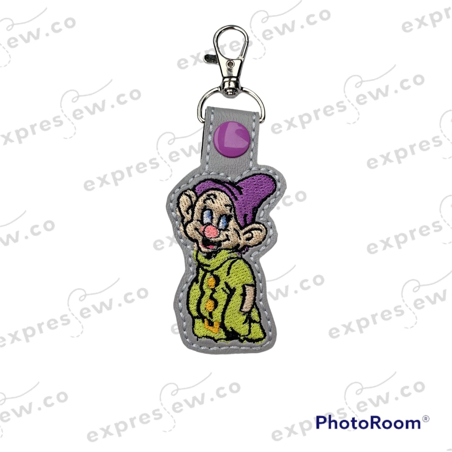 Embroidery keychain