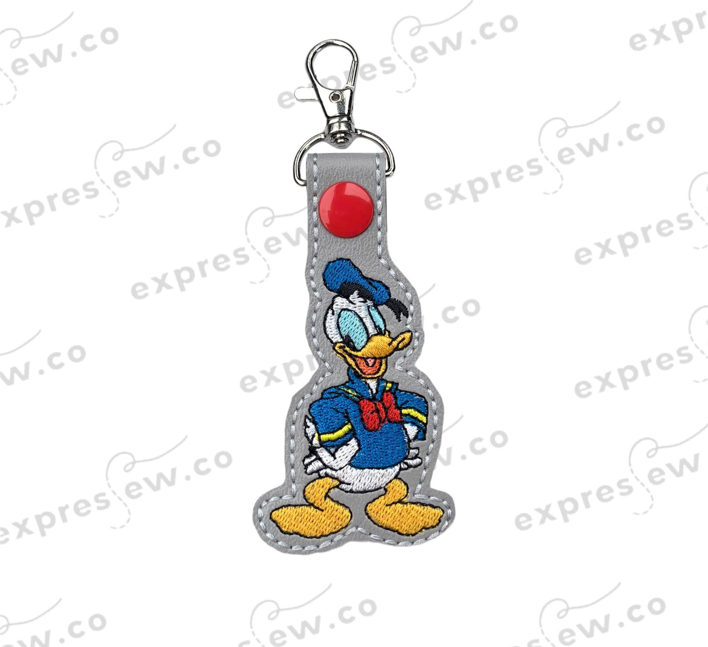 Embroidery keychain