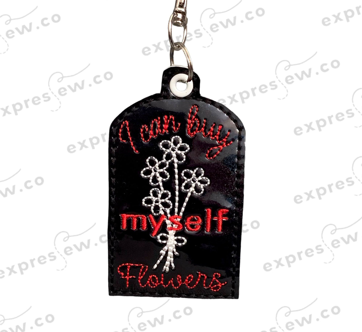 Embroidery keychain