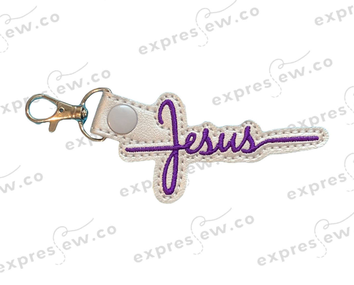 Embroidery keychain