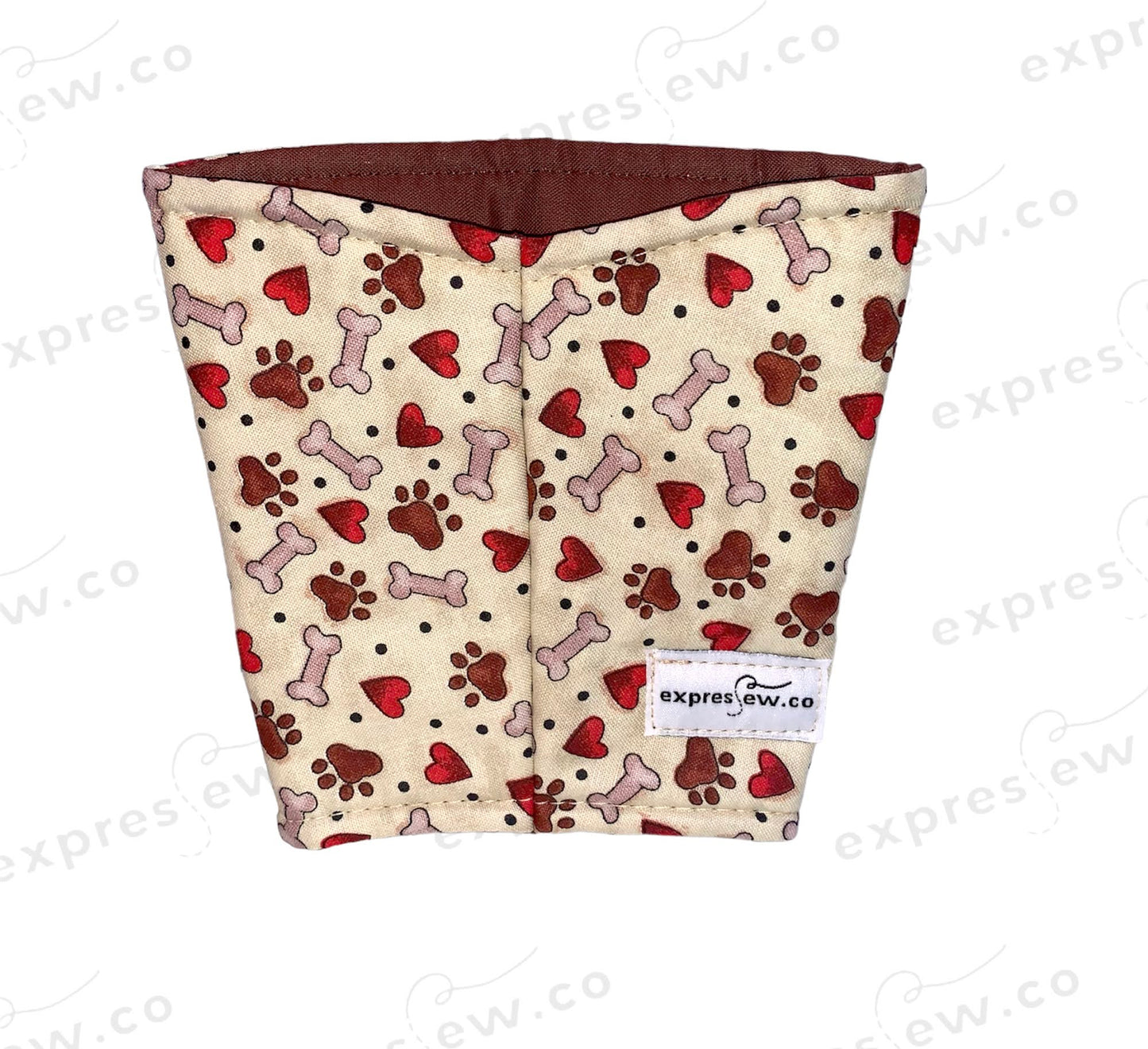 Insulated Reusable Drink Sleeve Cozy Koozie Hot Cold coffee tea custom fun