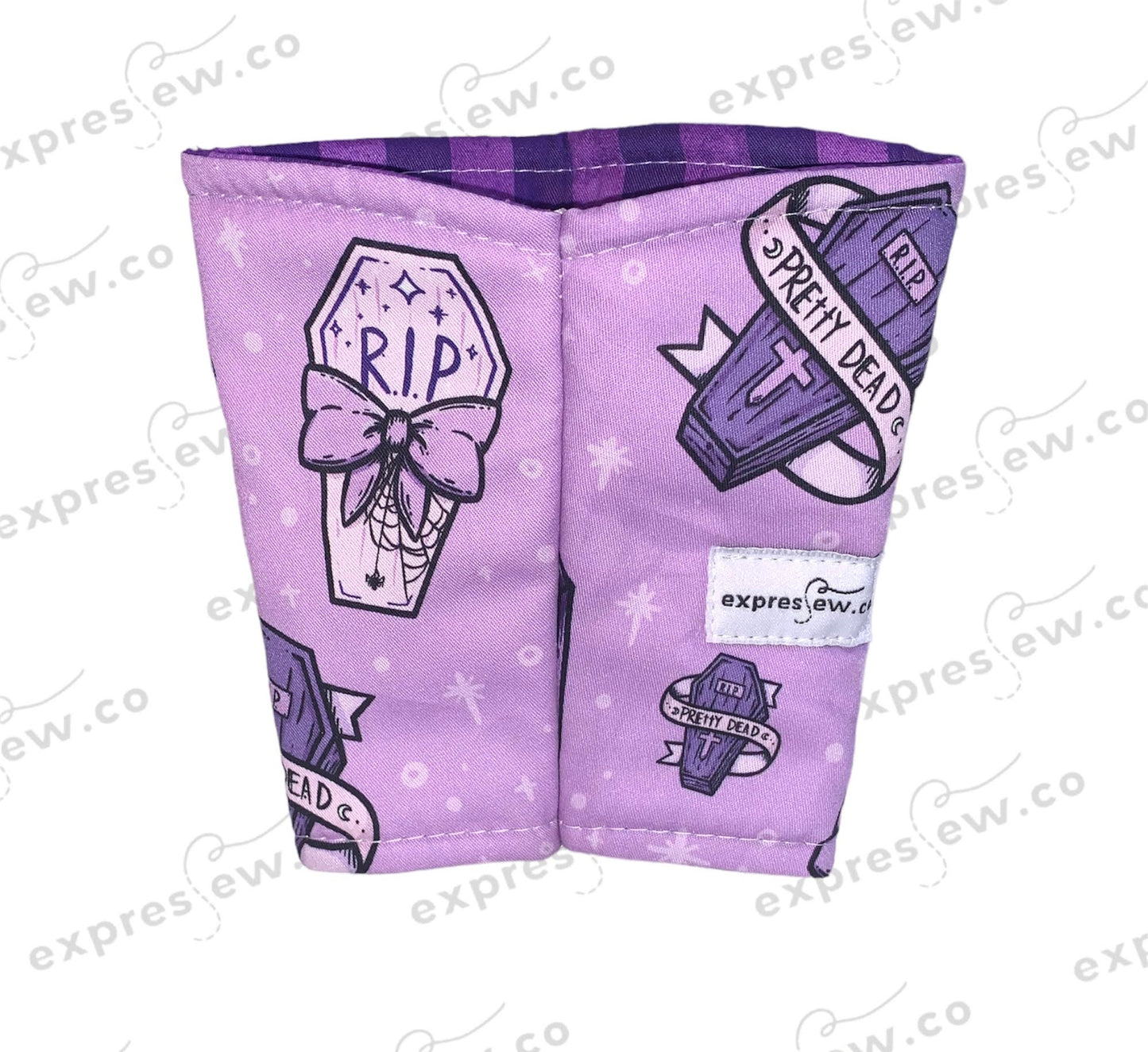 Insulated Reusable Drink Sleeve Cozy Koozie Hot Cold coffee tea custom fun